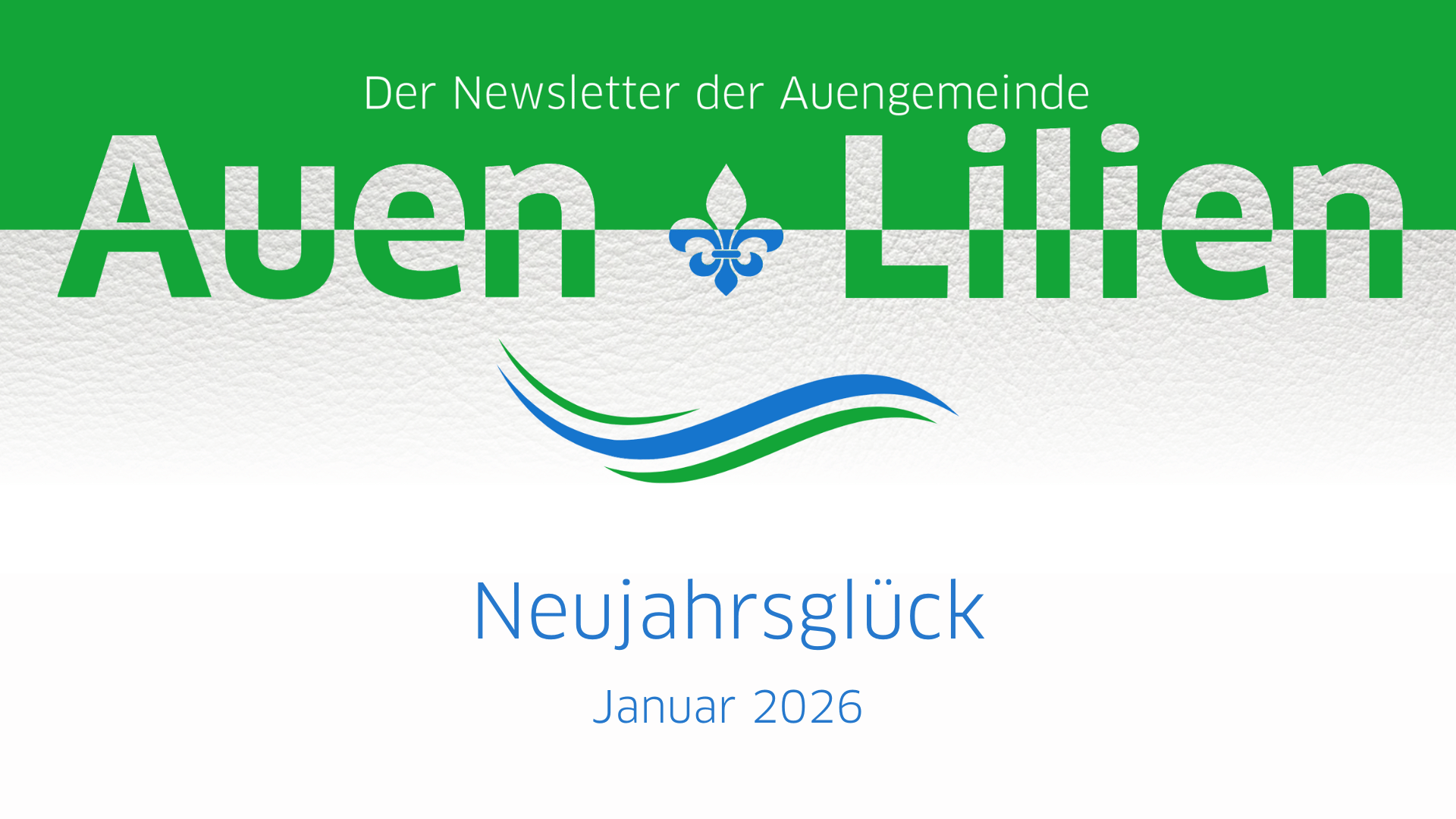 Auen und Lilien Logo Banner