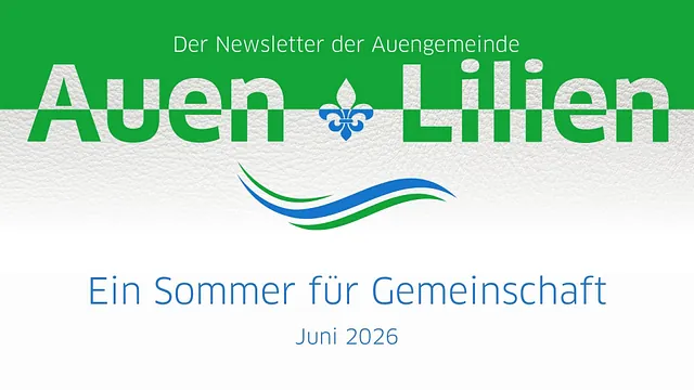 Auen und Lilien Logo Banner