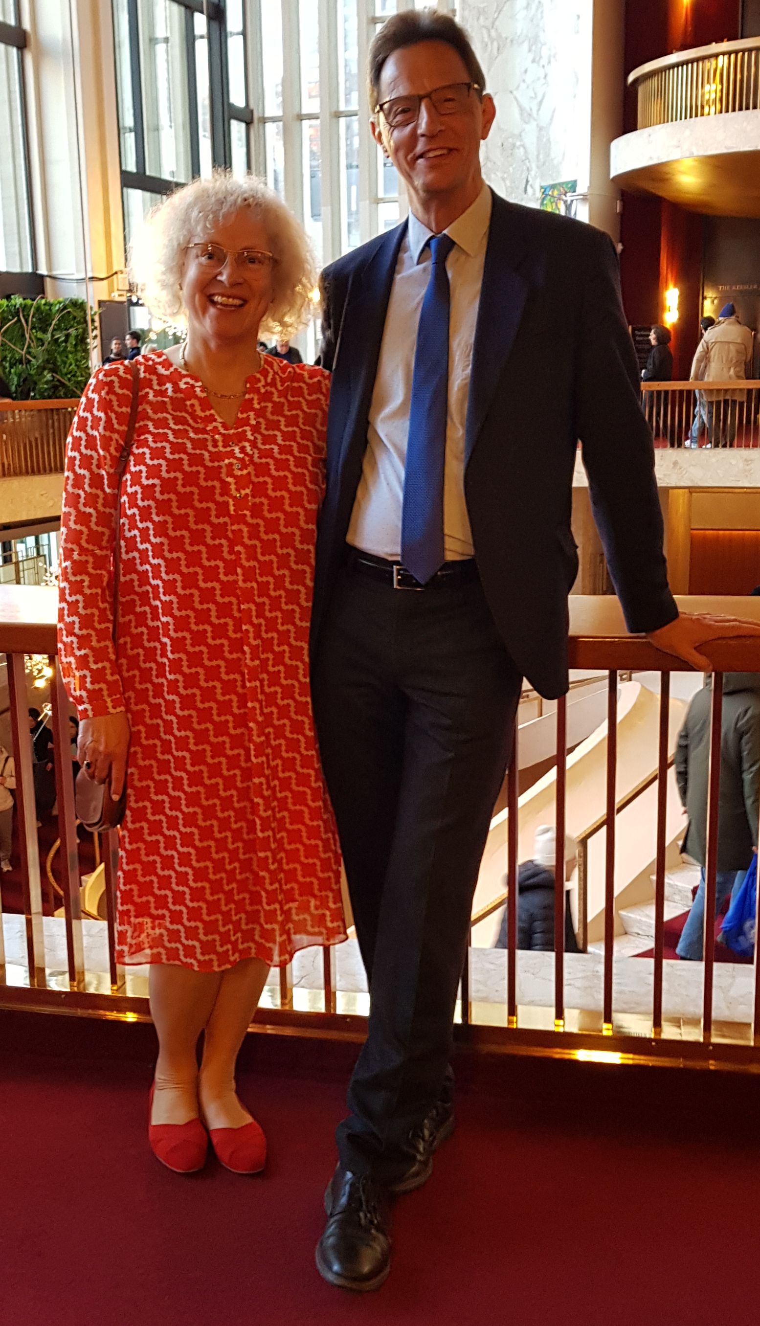 Foto von Arachne und Philip van der Eijk