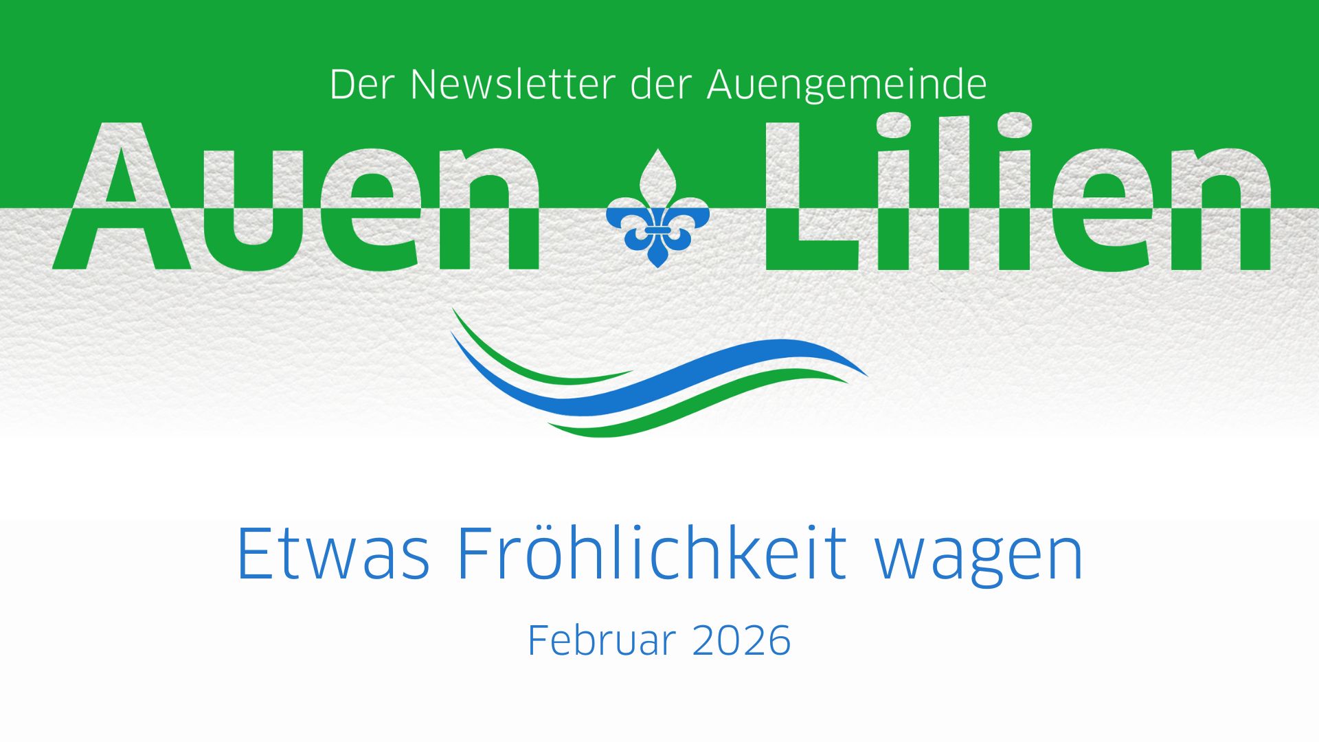 Auen und Lilien Logo Banner